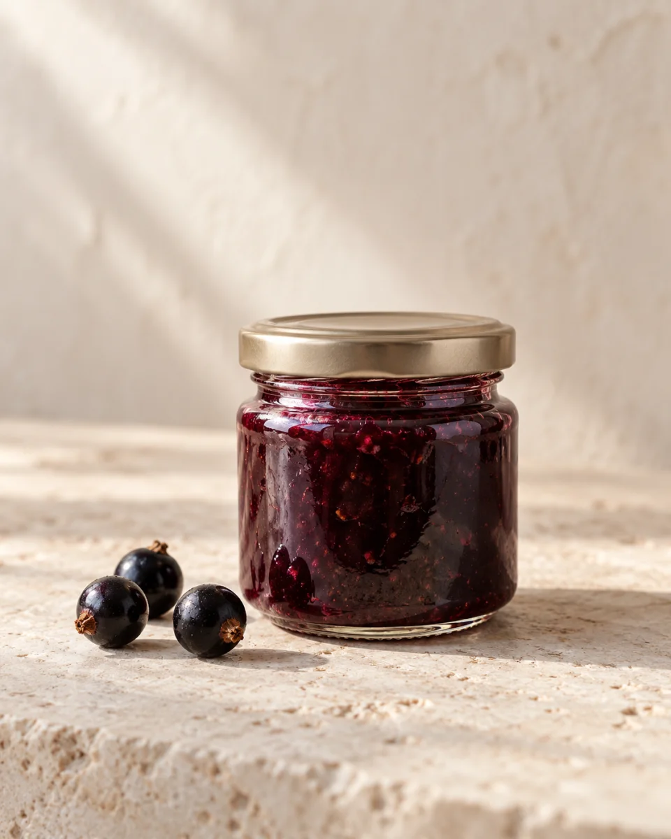 Blackcurrant preserve